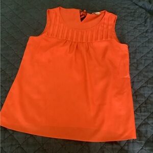 Orange Loft Sleeveless Top - Med